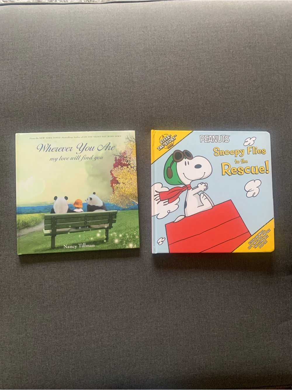 Peanuts Snoopy Flies To The Rescue! & Wherever You Are My Love Will Find You